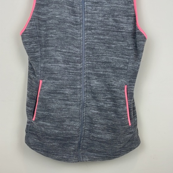 Old Navy || Heather Gray with Coral Pink Trim Vest; Size M - Picture 5 of 11